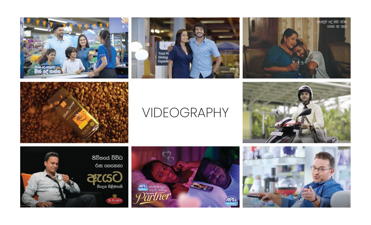 Symphony Creations portfolio presentation: Video production collection
